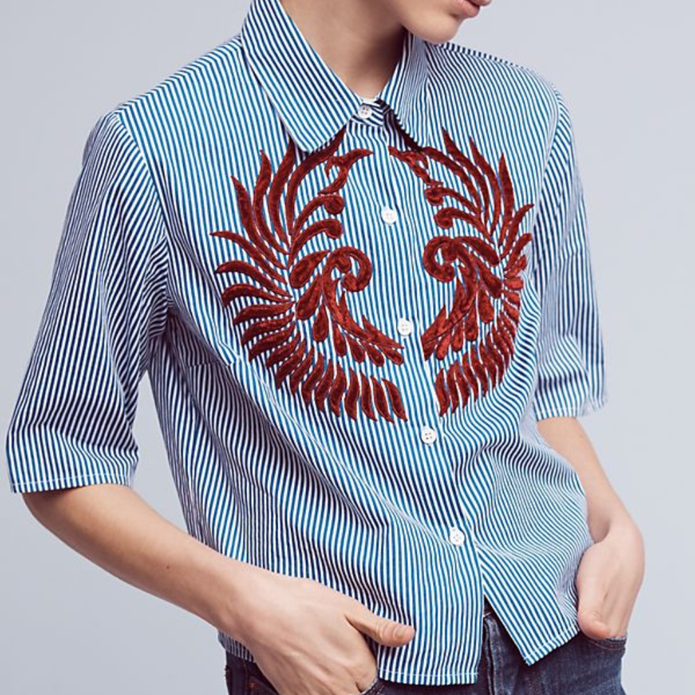 Hemant & Nandita | Cropped Button Down